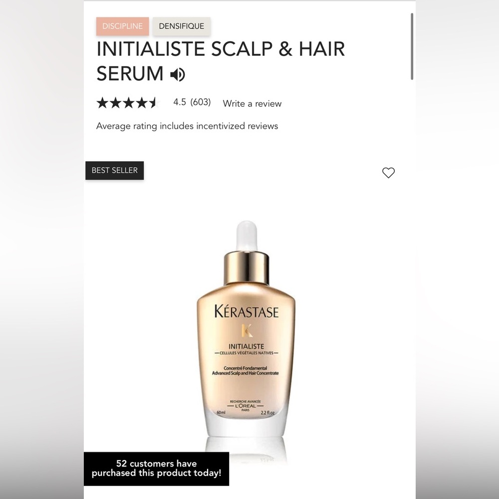 INITIALISTE SCALP & HAIR SERUM